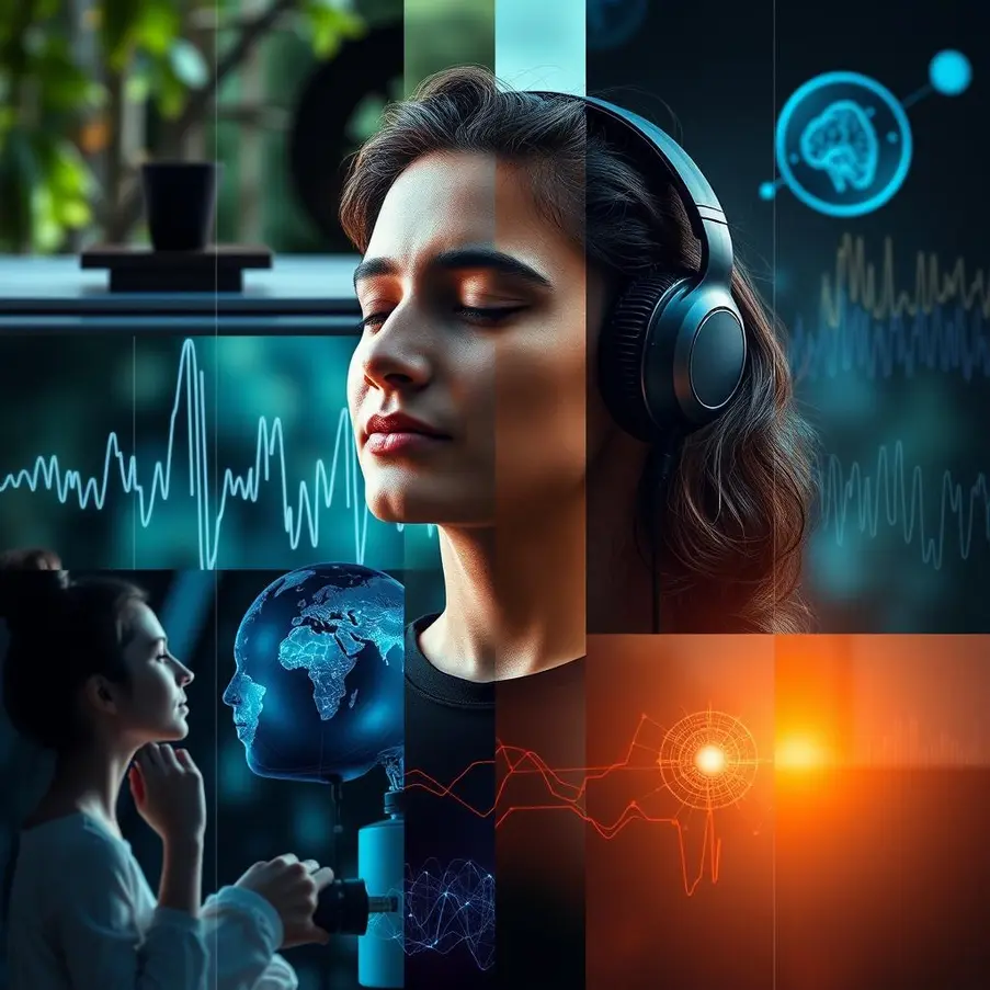 Detailed overview of the five major brain waves frequency types.