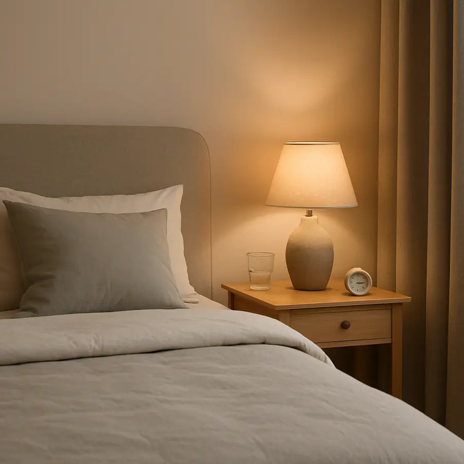 A peaceful bedroom showcasing the essentials of effective sleep hygiene habits.
